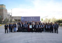 Limak Anka Çimento Fabrikası’na sertifikası takdim edildi