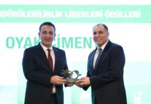OYAK Çimento’ya “Sürdürülebilirlik Liderleri” Ödülü