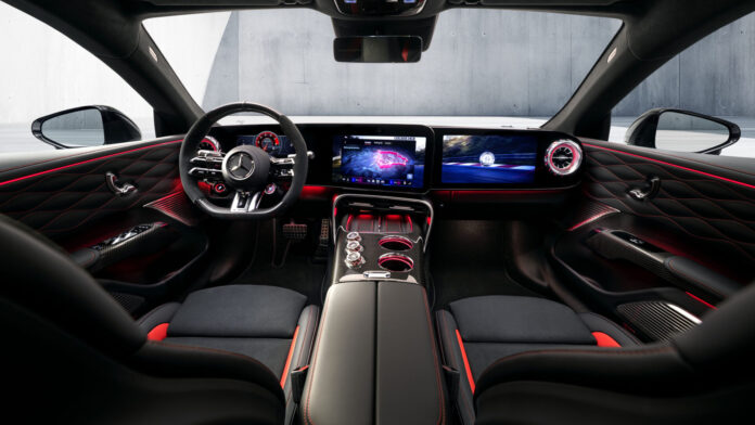 Die Schaltzentrale der Performance: Das Interieur des neuen Mercedes-AMG GT 4-Türer CoupésThe control centre of performance: The interior of the new Mercedes-AMG GT 4-Door Coupé